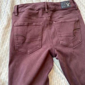 American Eagle Hi Rise Crop Jegging